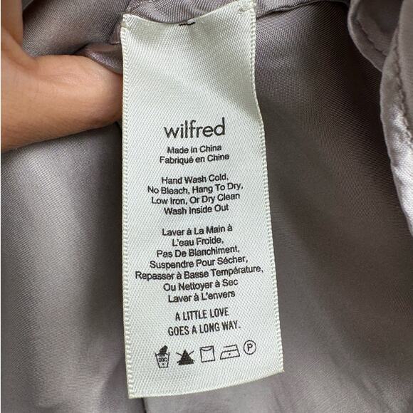 Aritzia Wilfred Cupro Silver Old Money Quiet Luxury Silky Minimalist Camisole L - Picture 6 of 8